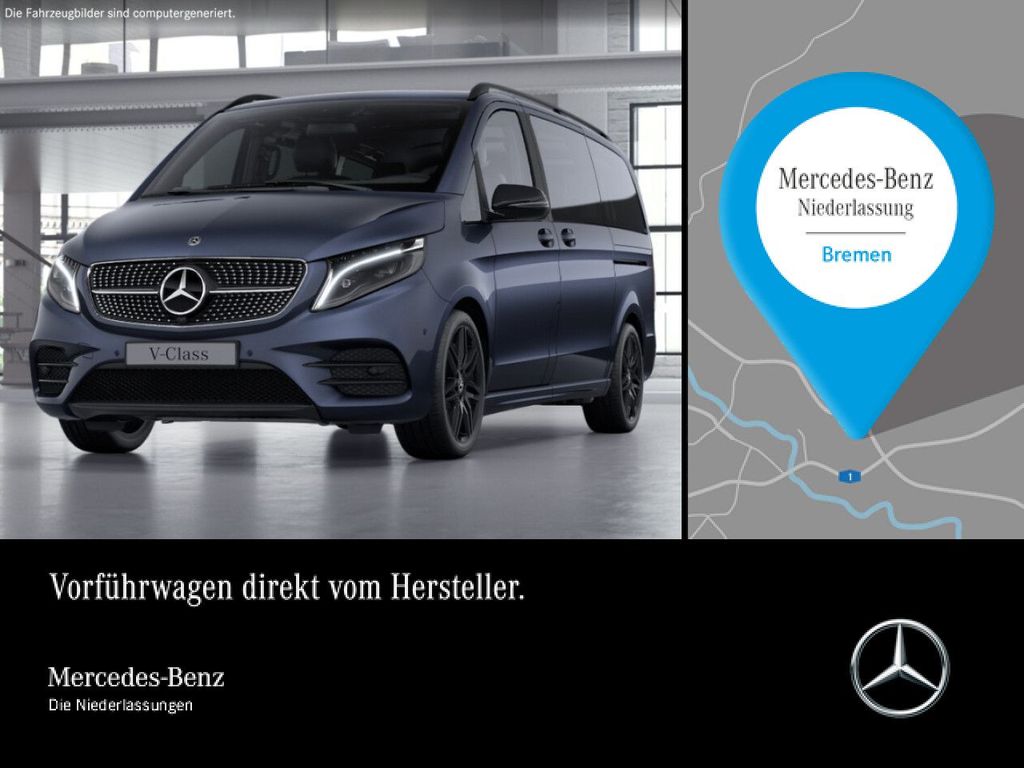 Mercedes-Benz V 300 2023 г. Синий, пробег 58085 км