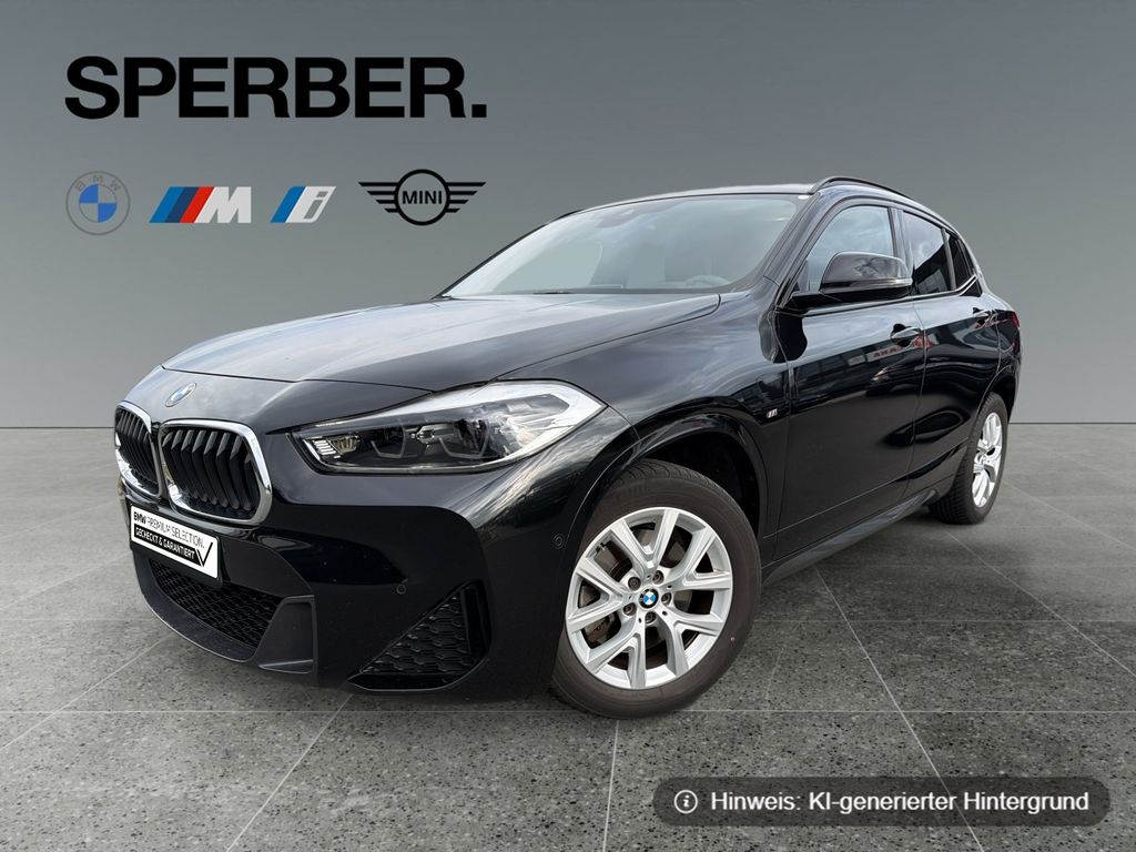 BMW X2 2021 г. Чёрный, пробег 44592 км