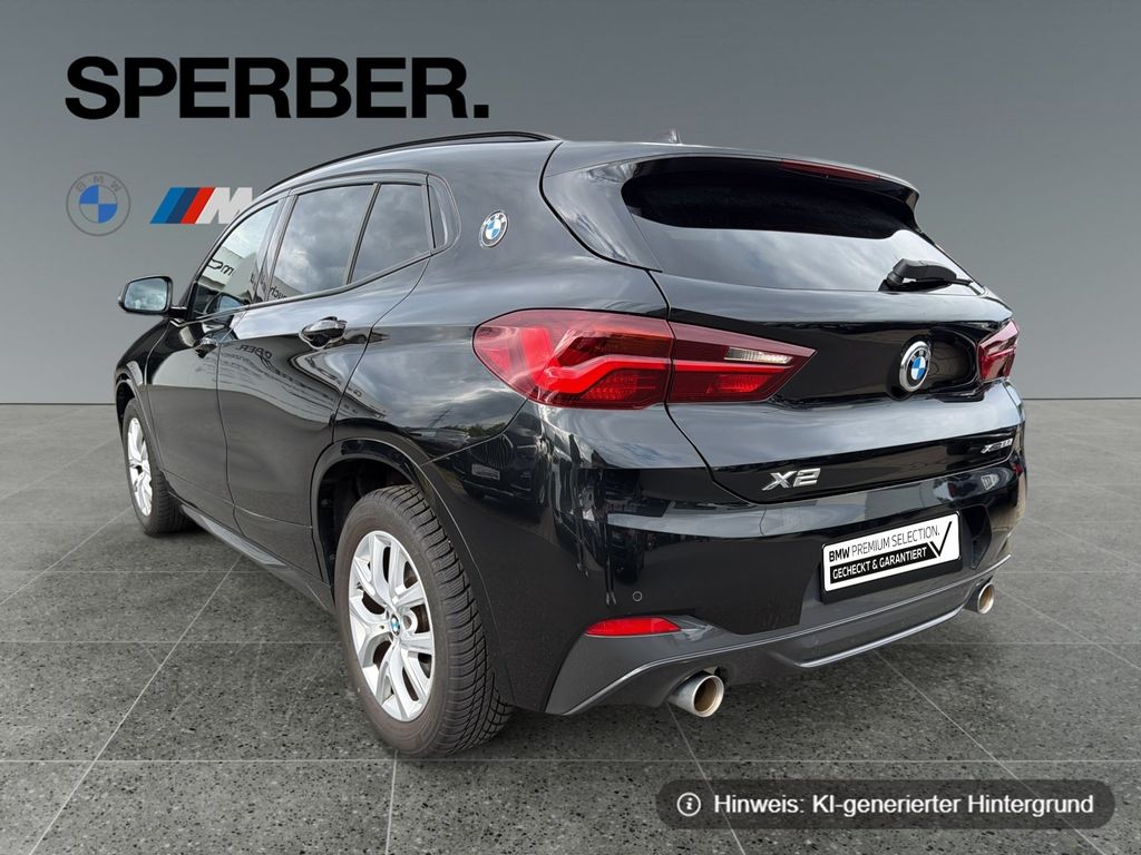 BMW X2 2021 г. Чёрный, пробег 44592 км