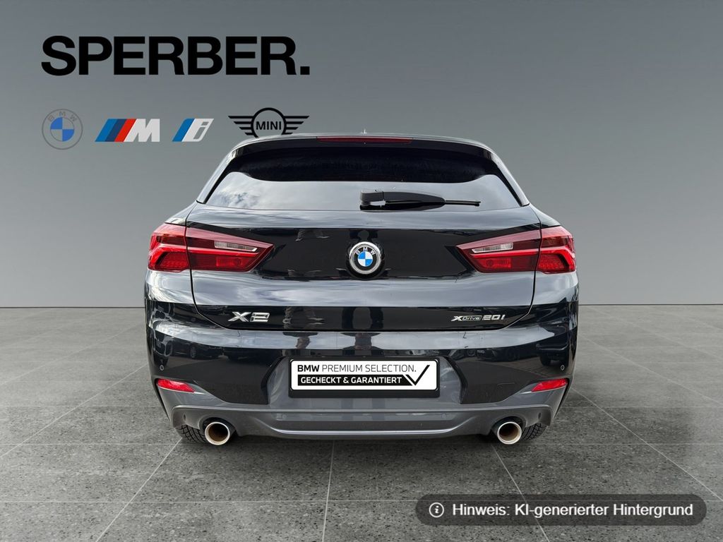 BMW X2 2021 г. Чёрный, пробег 44592 км