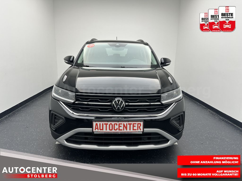 Volkswagen T-Cross 2025 г. Чёрный, пробег 45000 км
