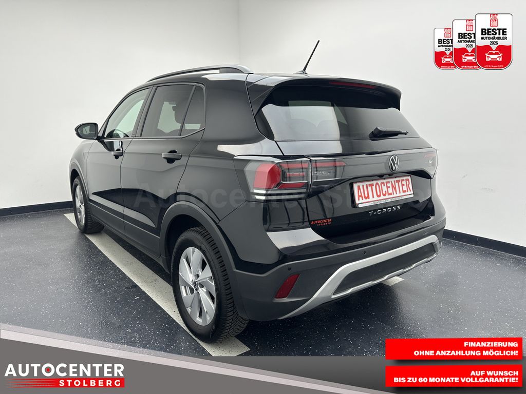Volkswagen T-Cross 2025 г. Чёрный, пробег 45000 км