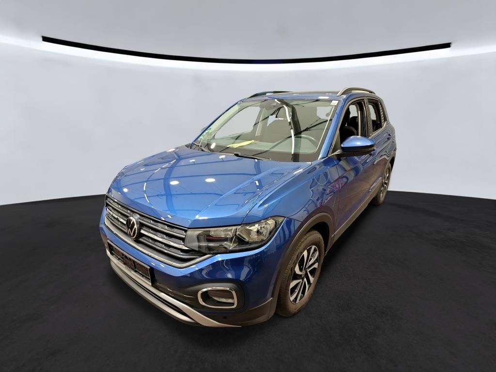 Volkswagen T-Cross 2021 г. Синий, пробег 49478 км
