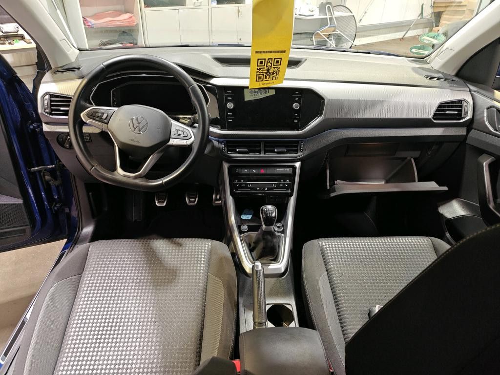 Volkswagen T-Cross 2021 г. Синий, пробег 49478 км