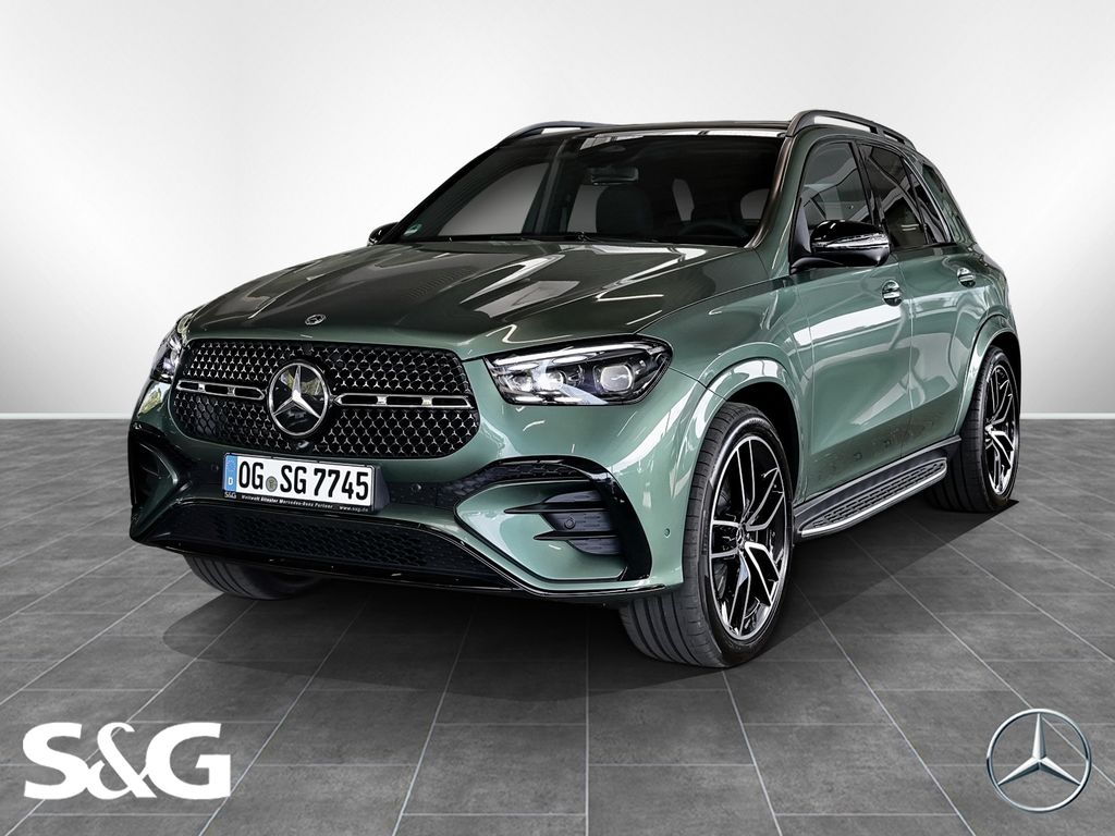 Mercedes-Benz GLE 450 2026 г. Зелёный, пробег 10000 км
