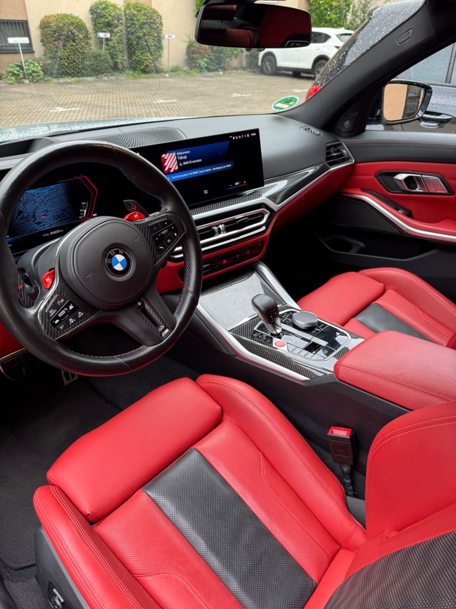 BMW M3 2023 г. Серый, пробег 34000 км