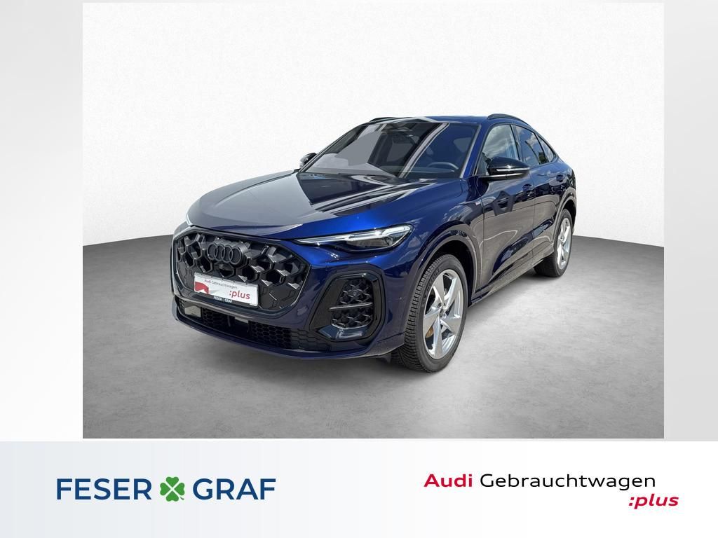 Audi Q5 2025 г. Синий, пробег 11550 км