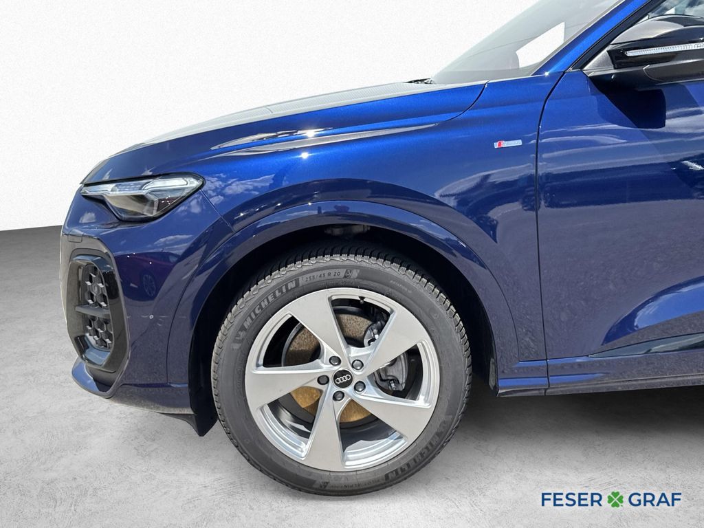 Audi Q5 2025 г. Синий, пробег 11550 км