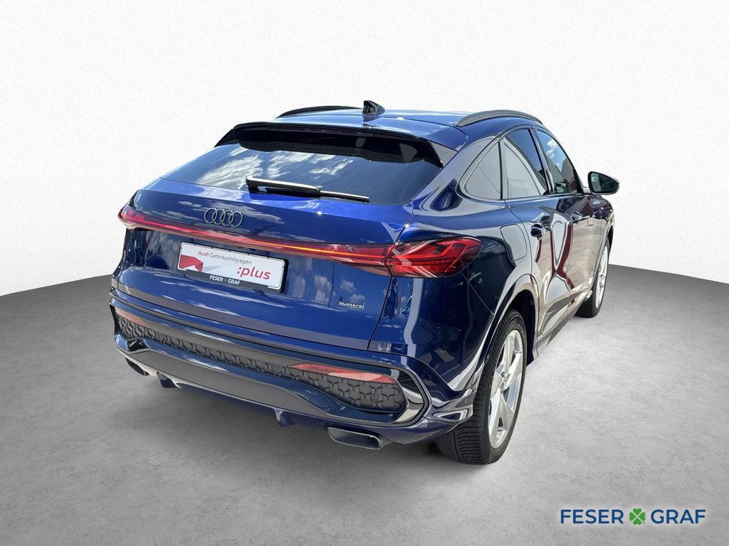 Audi Q5 2025 г. Синий, пробег 11550 км
