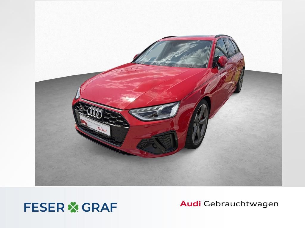 Audi S4 2022 г. Красный, пробег 48350 км