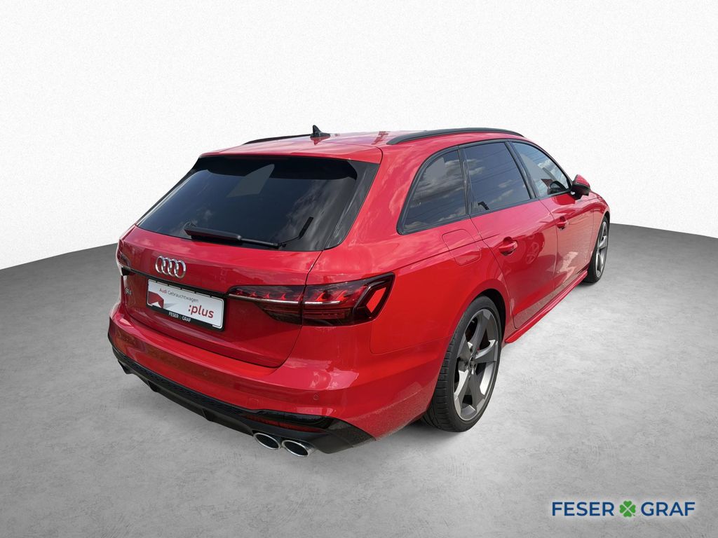 Audi S4 2022 г. Красный, пробег 48350 км