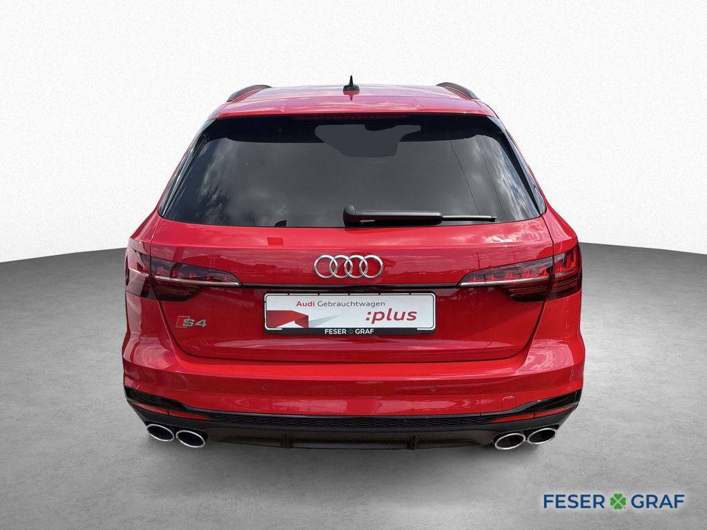 Audi S4 2022 г. Красный, пробег 48350 км