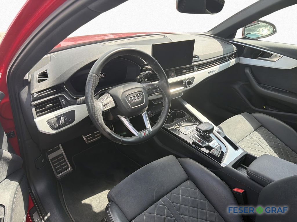 Audi S4 2022 г. Красный, пробег 48350 км