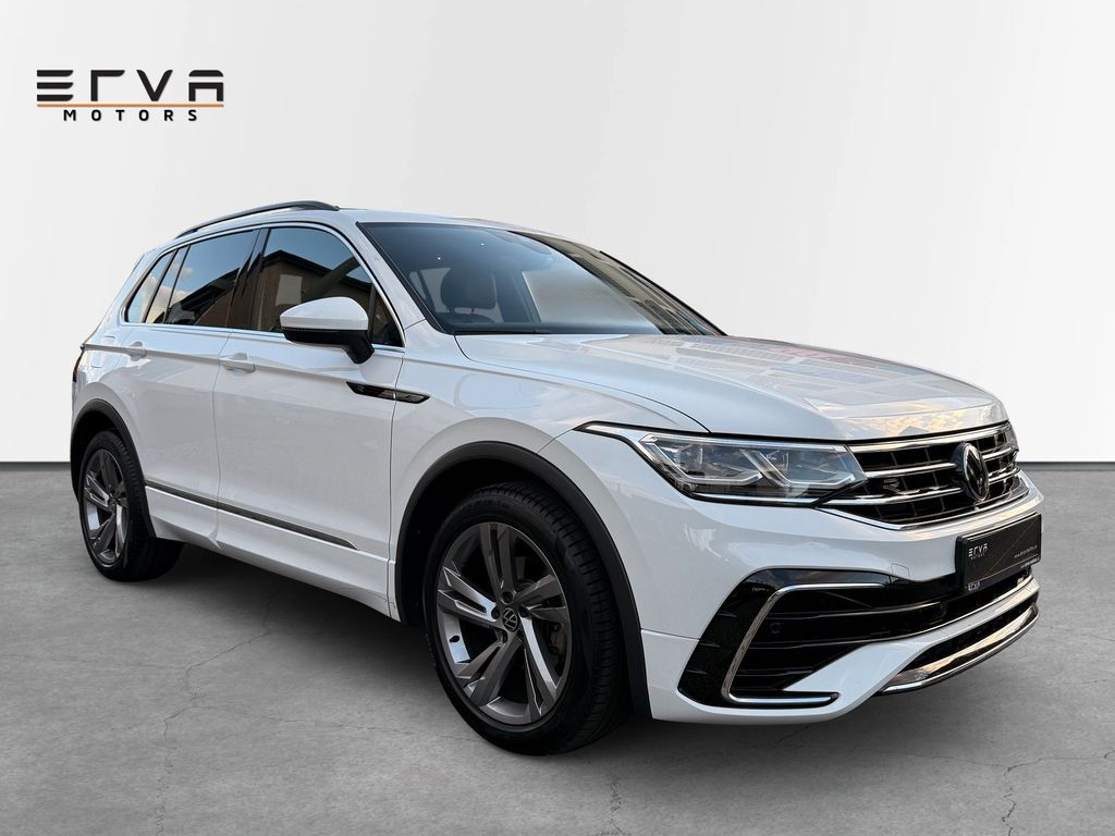 Volkswagen Tiguan 2022 г. Белый, пробег 59775 км