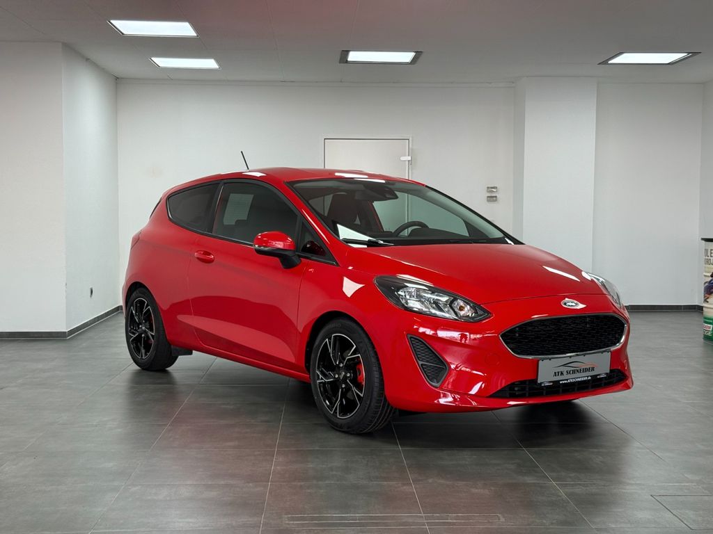 Ford Fiesta 2021 г. Красный, пробег 50000 км