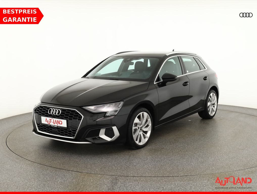 Audi A3 2022 г. Чёрный, пробег 39810 км