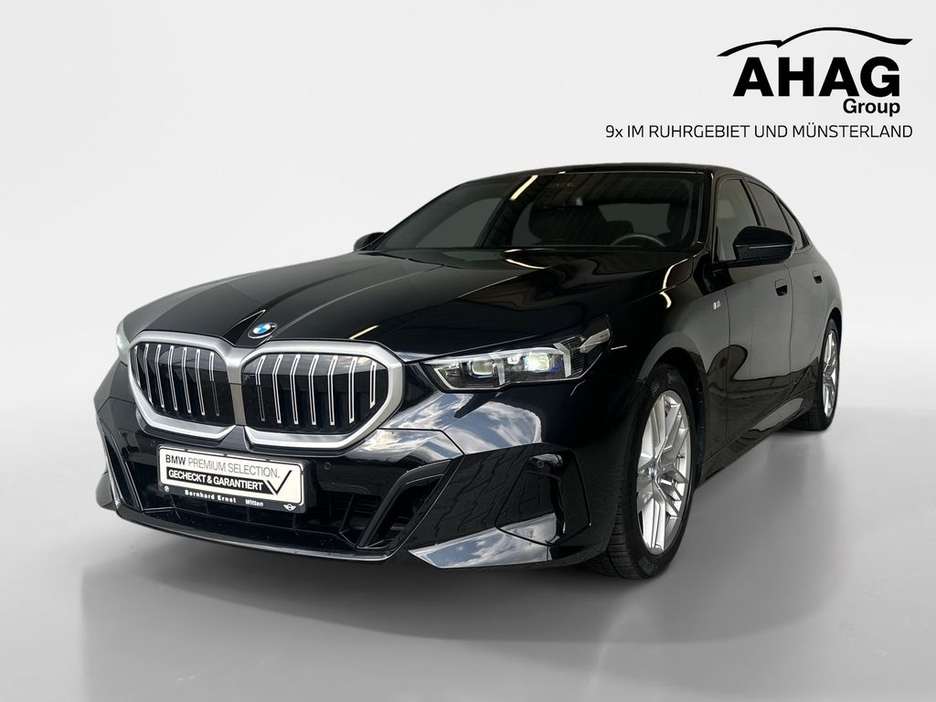 BMW 540 2025 г. Чёрный, пробег 24802 км