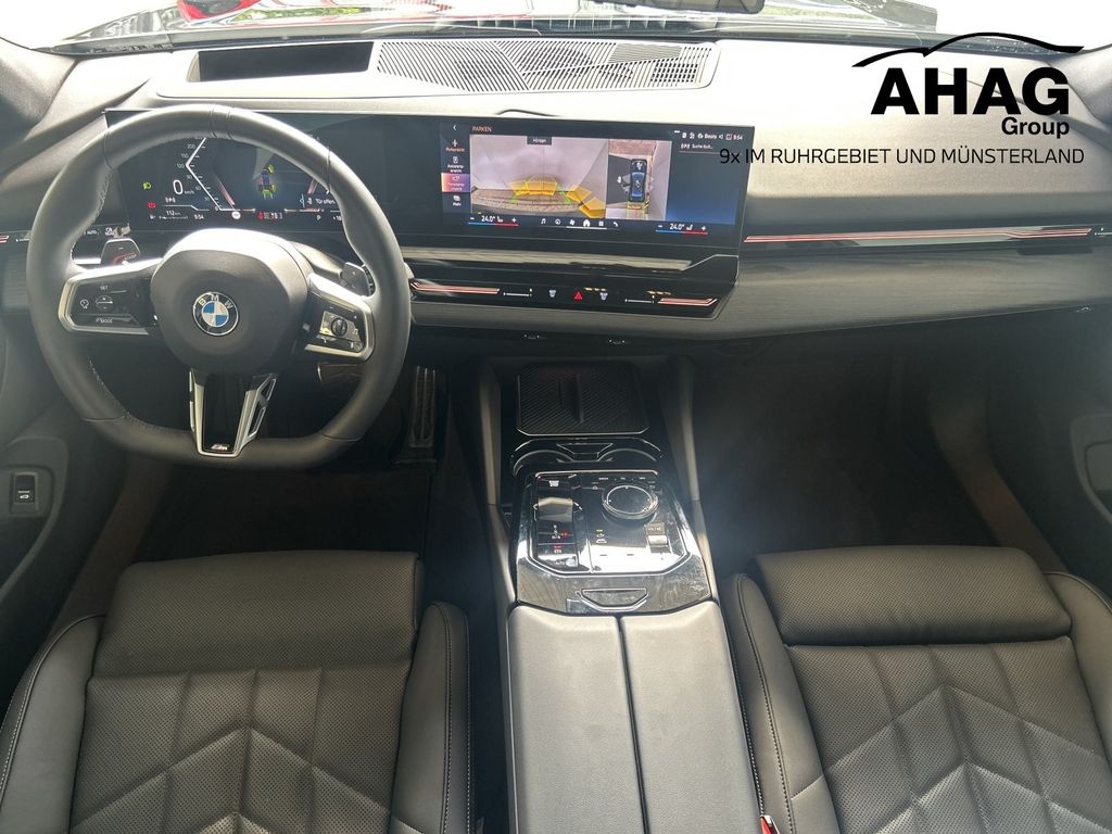 BMW 540 2025 г. Чёрный, пробег 24802 км