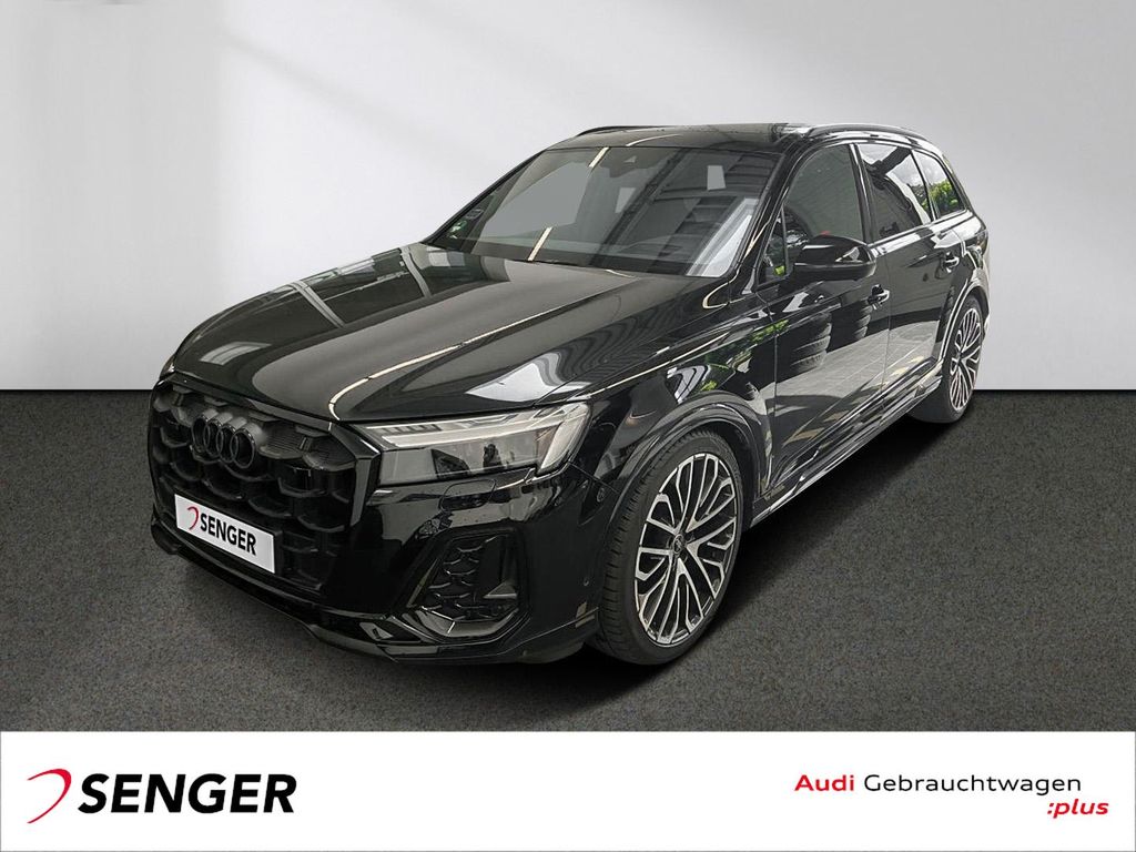 Audi Q7 2024 г. Чёрный, пробег 45718 км