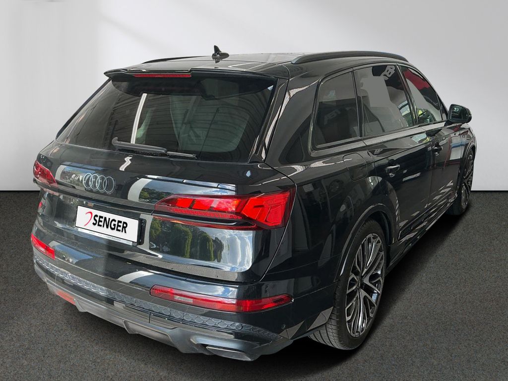 Audi Q7 2024 г. Чёрный, пробег 45718 км