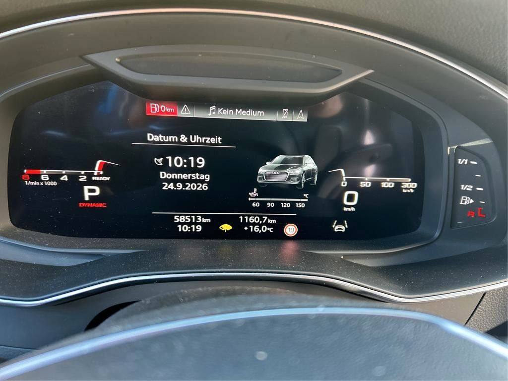Audi A6 2022 г. Серый, пробег 58513 км