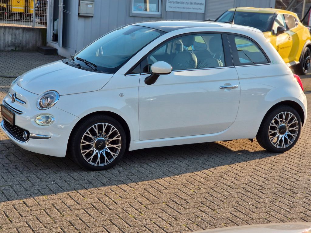 Fiat 500 2021 г. Белый, пробег 51277 км