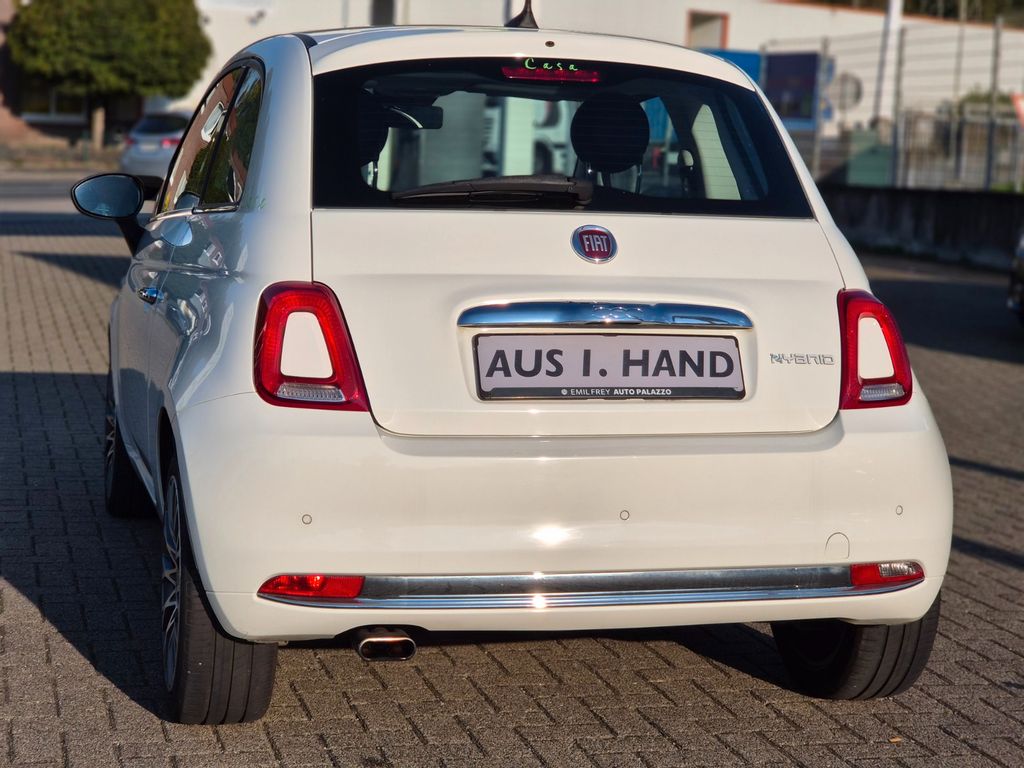 Fiat 500 2021 г. Белый, пробег 51277 км