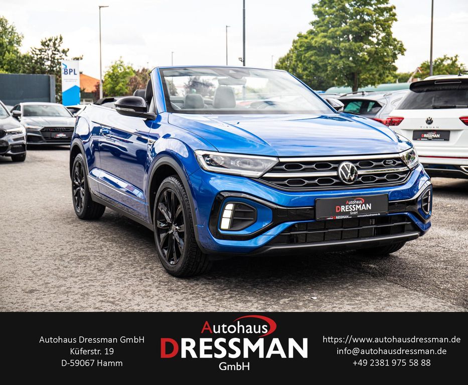 Volkswagen T-Roc 2022 г. Синий, пробег 19601 км