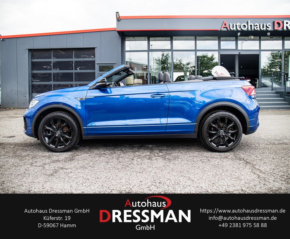 Volkswagen T-Roc 2022 г. Синий, пробег 19601 км