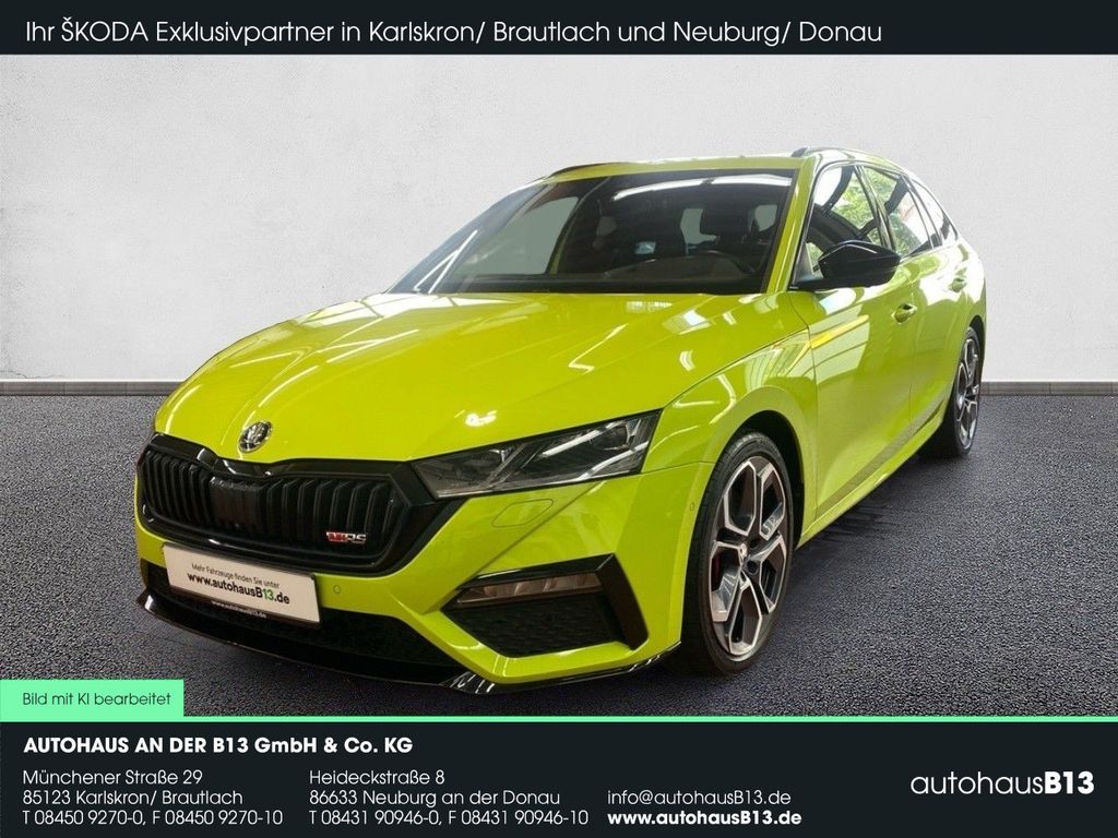Skoda Octavia 2023 г. Зелёный, пробег 29700 км