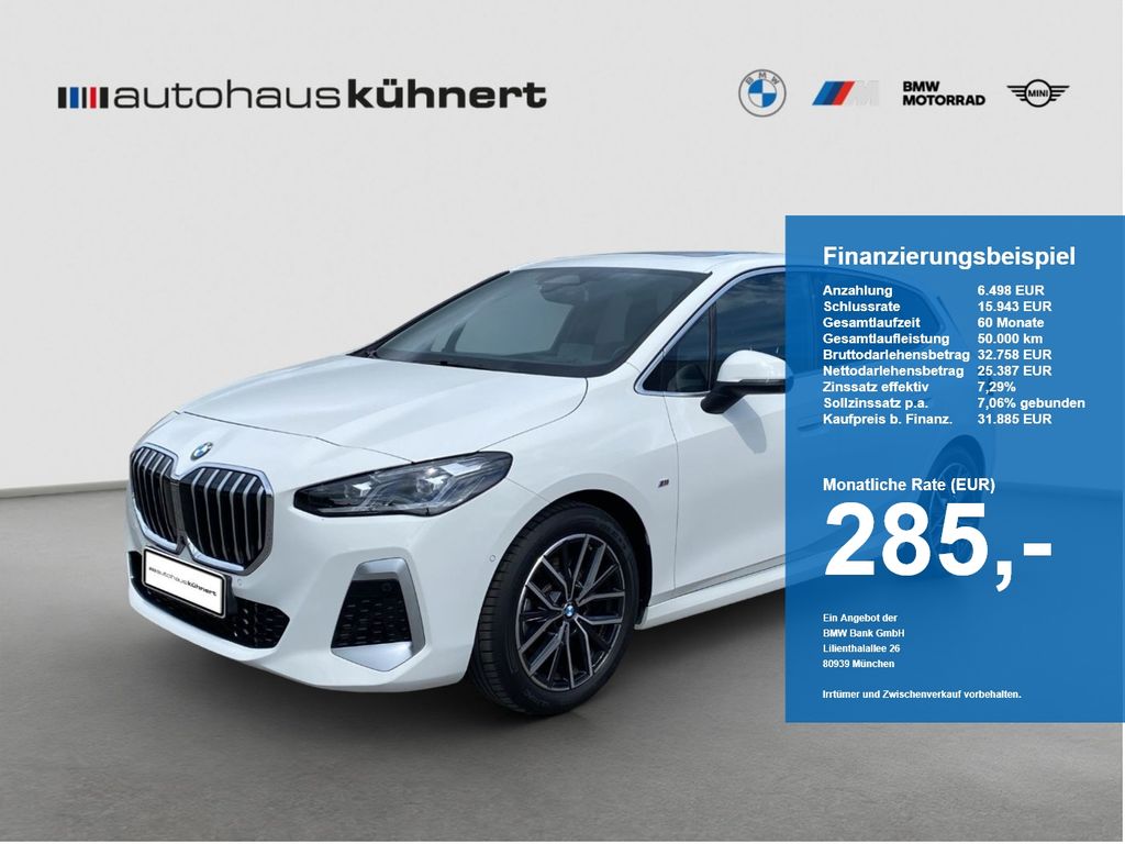 BMW 223 ACTIVE TOURER 2023 г. Белый, пробег 23384 км