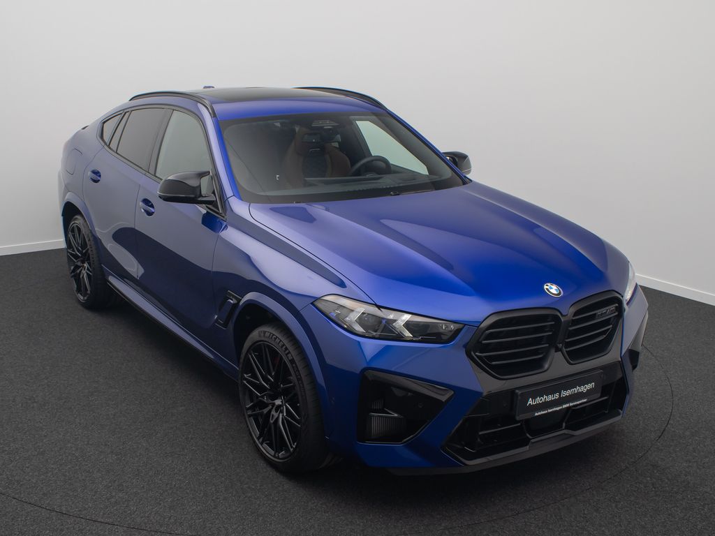 BMW X6 M 2025 г. Синий, пробег 9006 км