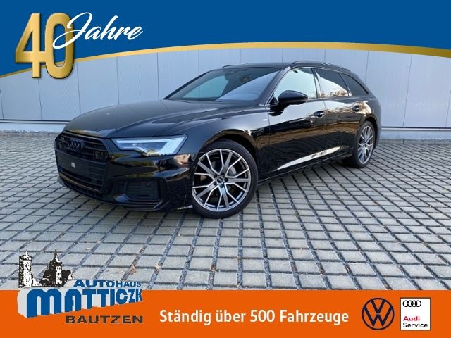 Audi A6 2022 г. Чёрный, пробег 56316 км