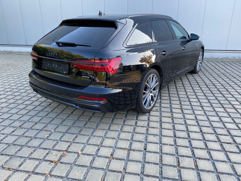 Audi A6 2022 г. Чёрный, пробег 56316 км