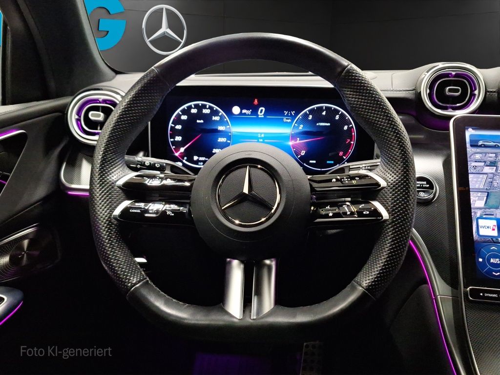 Mercedes-Benz GLC 200 2024 г. Синий, пробег 56642 км