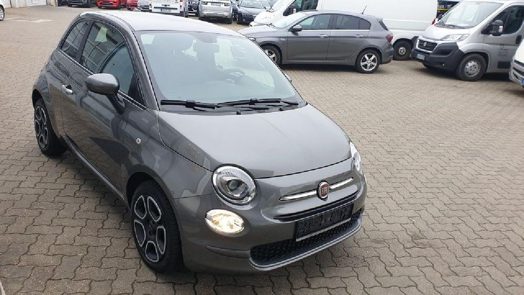 Fiat 500 2022 г. Серый, пробег 28651 км