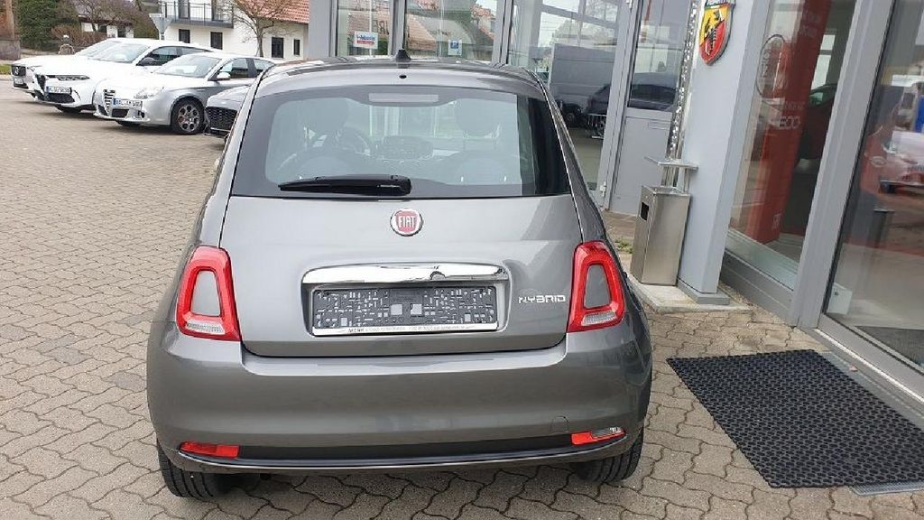 Fiat 500 2022 г. Серый, пробег 28651 км