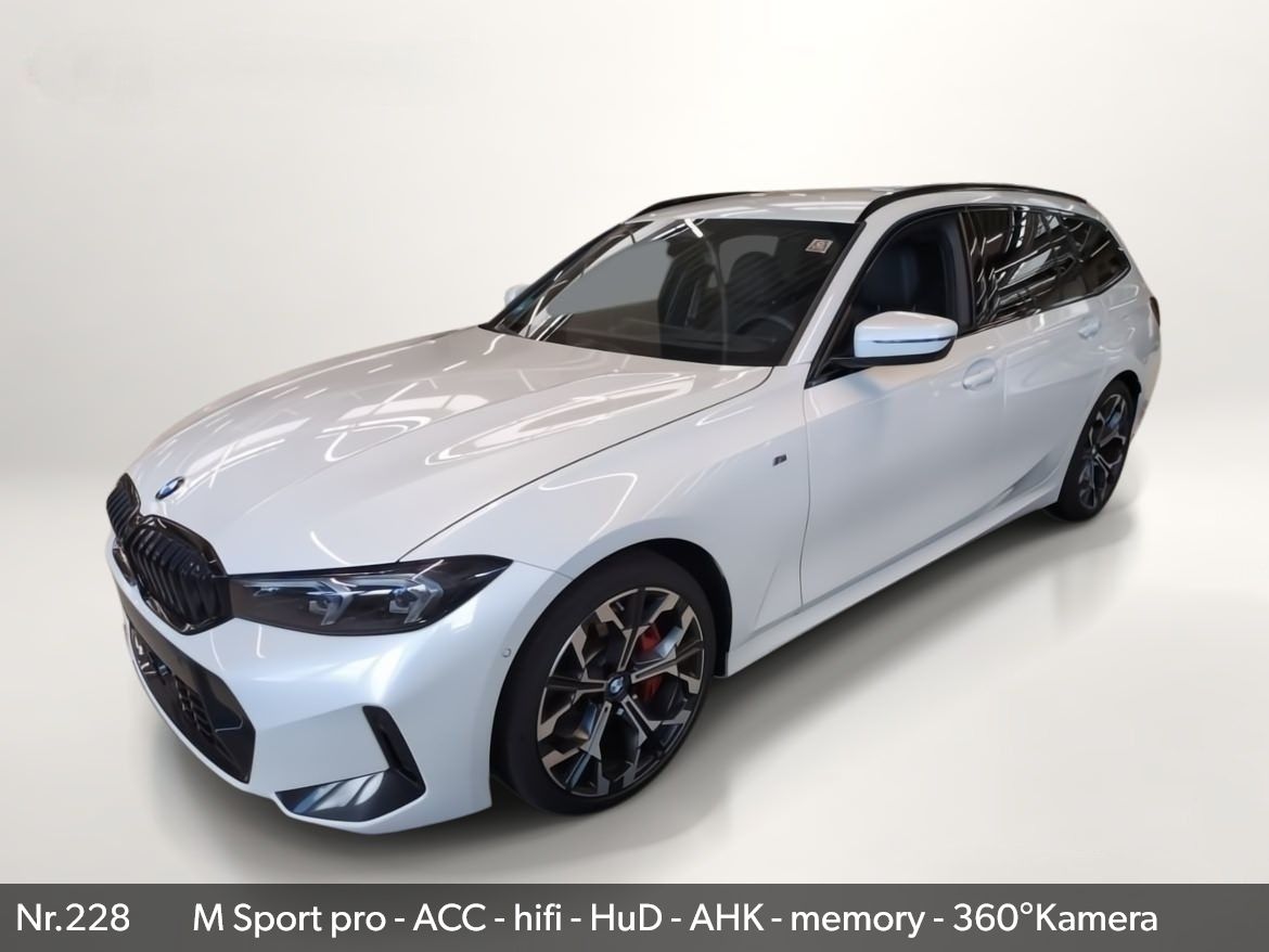 BMW 320 2025 г. Белый, пробег 30000 км