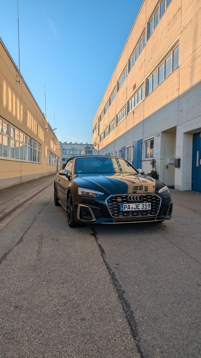 Audi S5 2021 г. Чёрный, пробег 56100 км