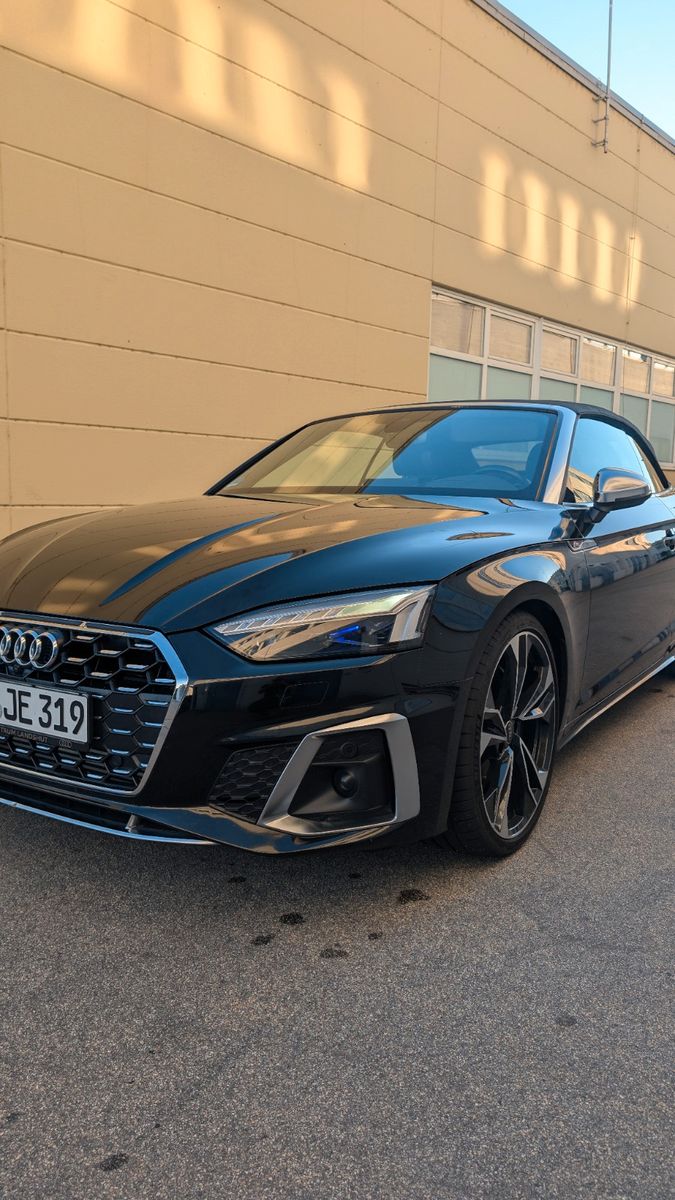 Audi S5 2021 г. Чёрный, пробег 56100 км