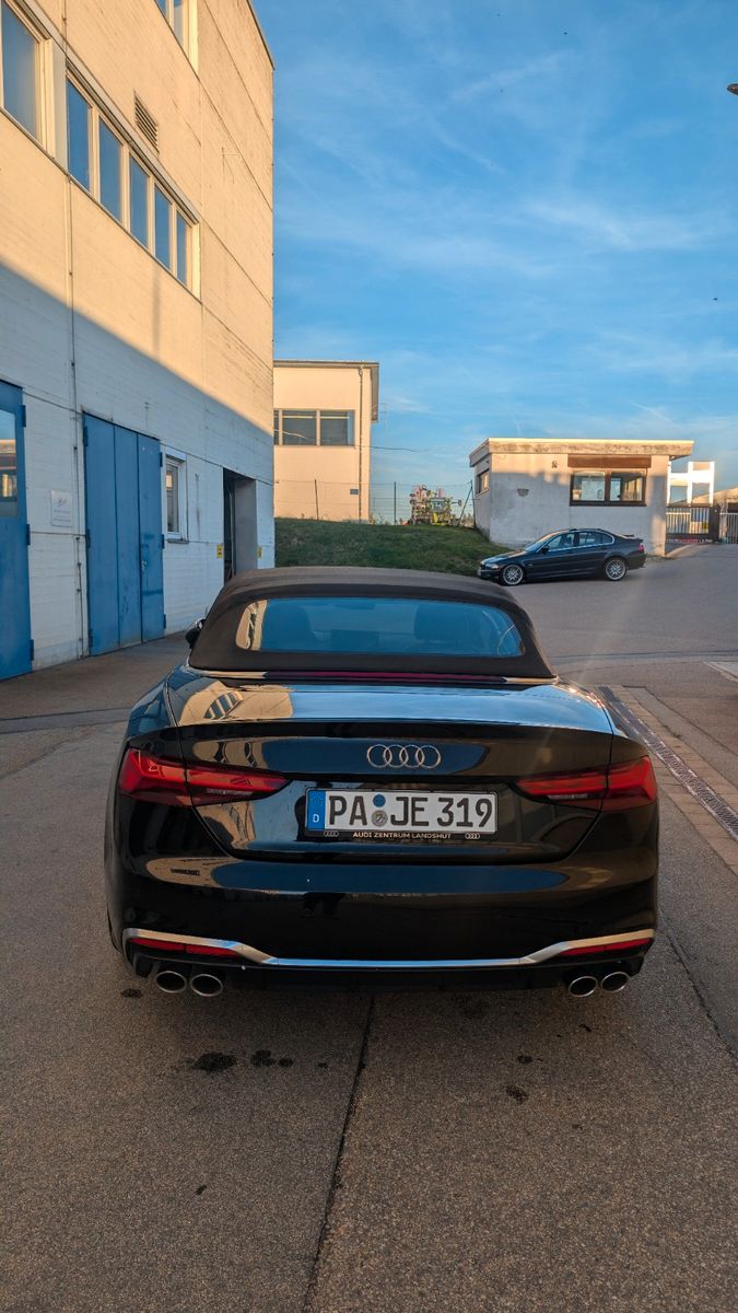 Audi S5 2021 г. Чёрный, пробег 56100 км