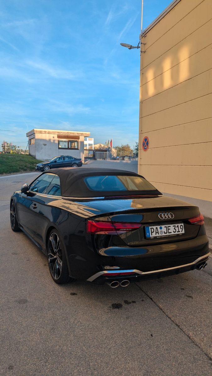 Audi S5 2021 г. Чёрный, пробег 56100 км
