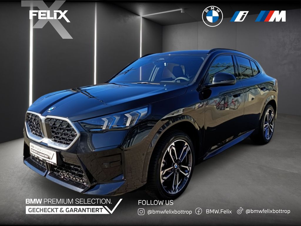 BMW X2 2025 г. Чёрный, пробег 25366 км
