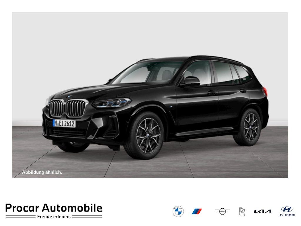 BMW X3 2022 г. Чёрный, пробег 41652 км