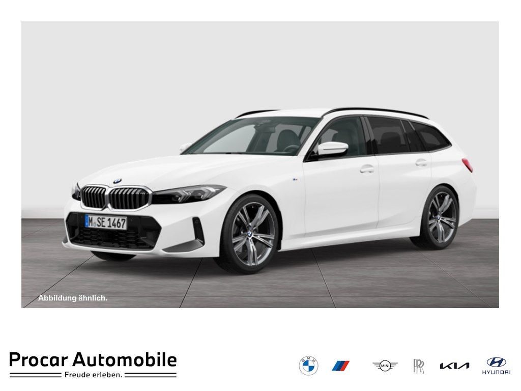 BMW 330 2023 г. Белый, пробег 50594 км