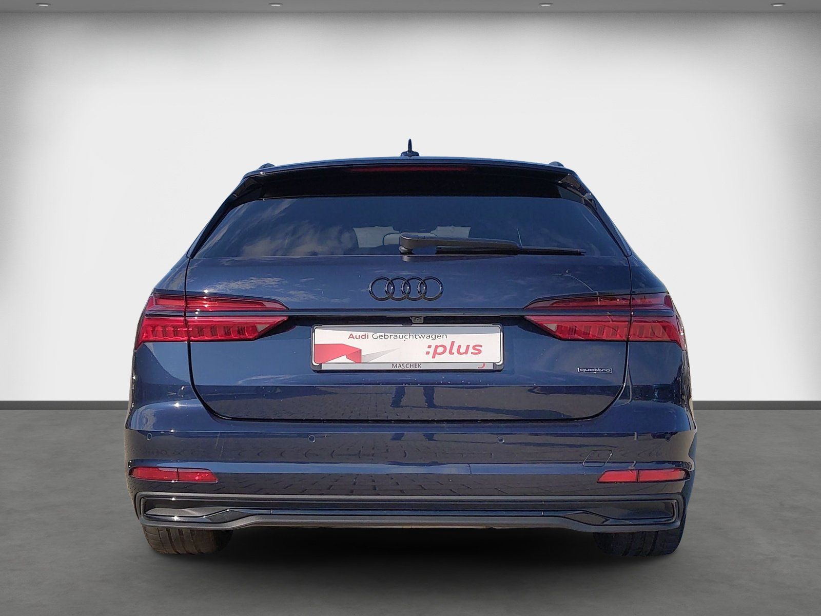 Audi A6 2023 г. Синий, пробег 52400 км