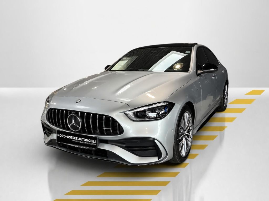 Mercedes-Benz C 43 AMG 2025 г. Серебристый, пробег 3446 км