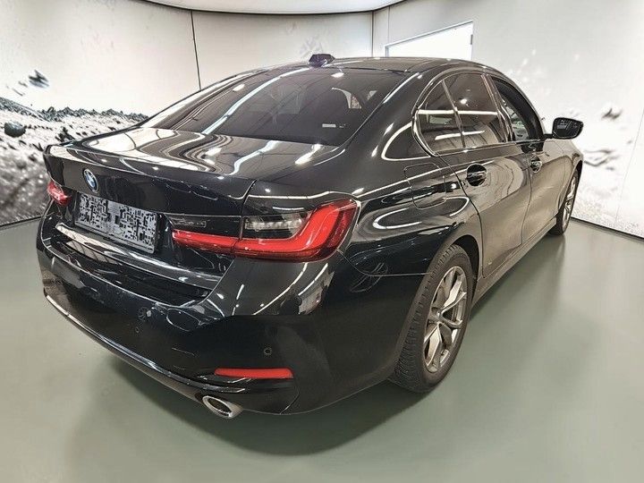 BMW 320 2023 г. Чёрный, пробег 55000 км