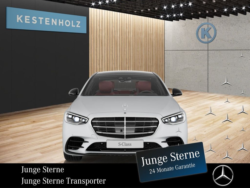Mercedes-Benz S 580 2023 г. Белый, пробег 41004 км