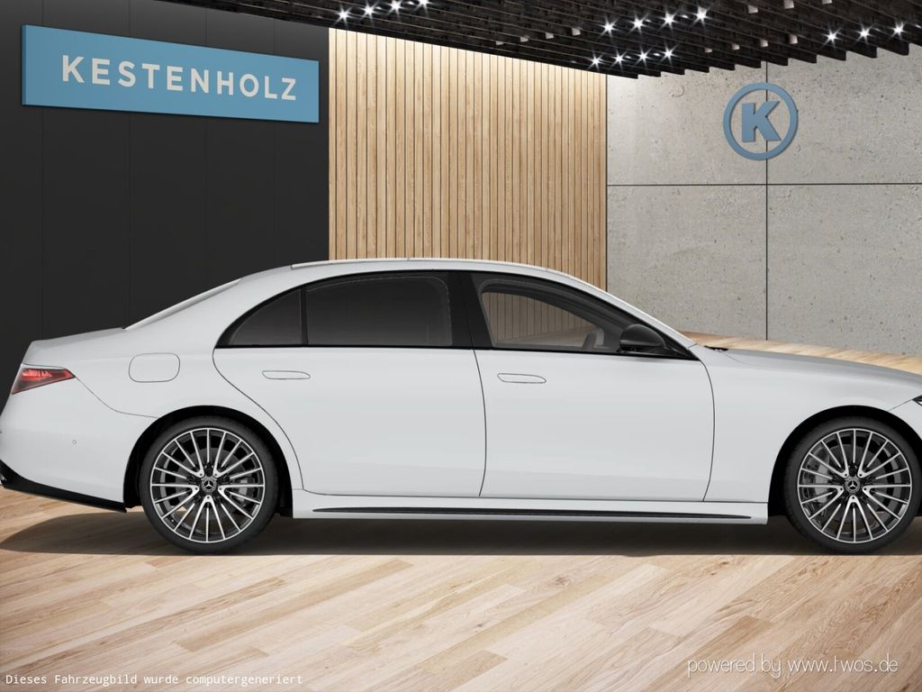 Mercedes-Benz S 580 2023 г. Белый, пробег 41004 км